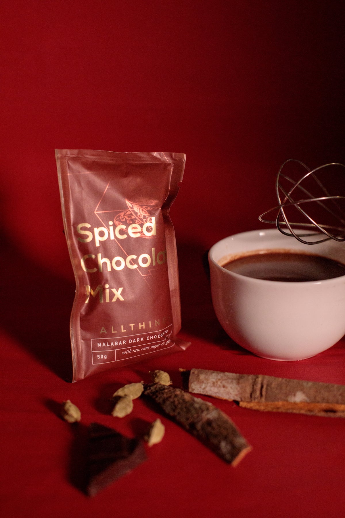 Spiced Hot Chocolate - All Things Chocolates