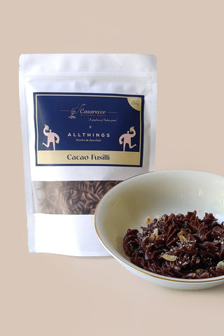 Casarecce x All Things Cacao Pasta